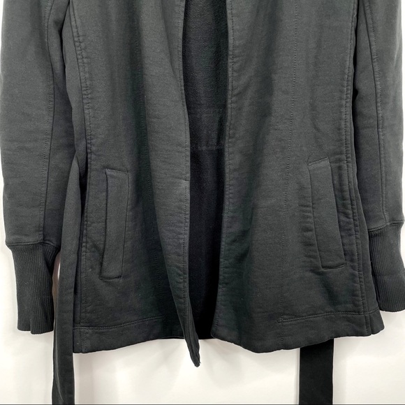 James Perse Surplus Wrap Jacket Black Size 1 Small - Picture 9 of 14